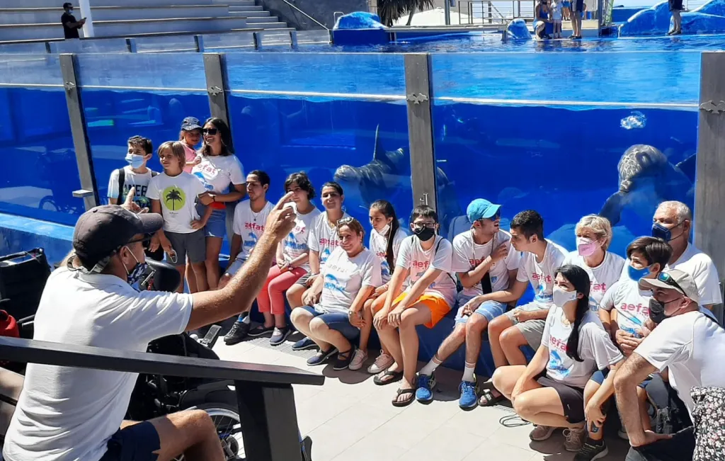 Marineland Mallorca colabora en la lucha para la investigación de la ataxia telangiectasia