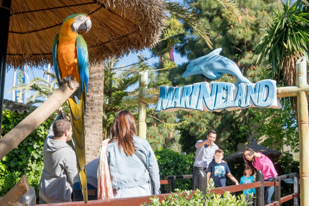 Familia en Marineland