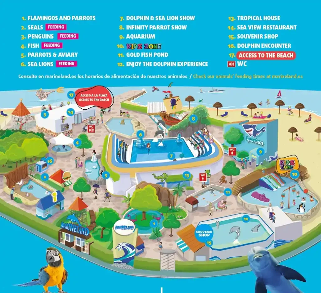 Park Map Marinelanc